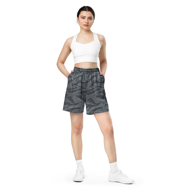 Tiger Stripe Urban Ghost CAMO Unisex Mesh Shorts