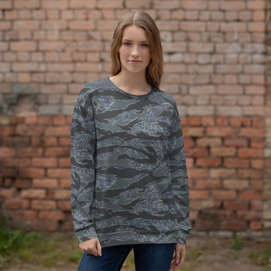 American Tiger Stripe Urban Ghost CAMO Unisex Sweatshirt - Sweatshirts