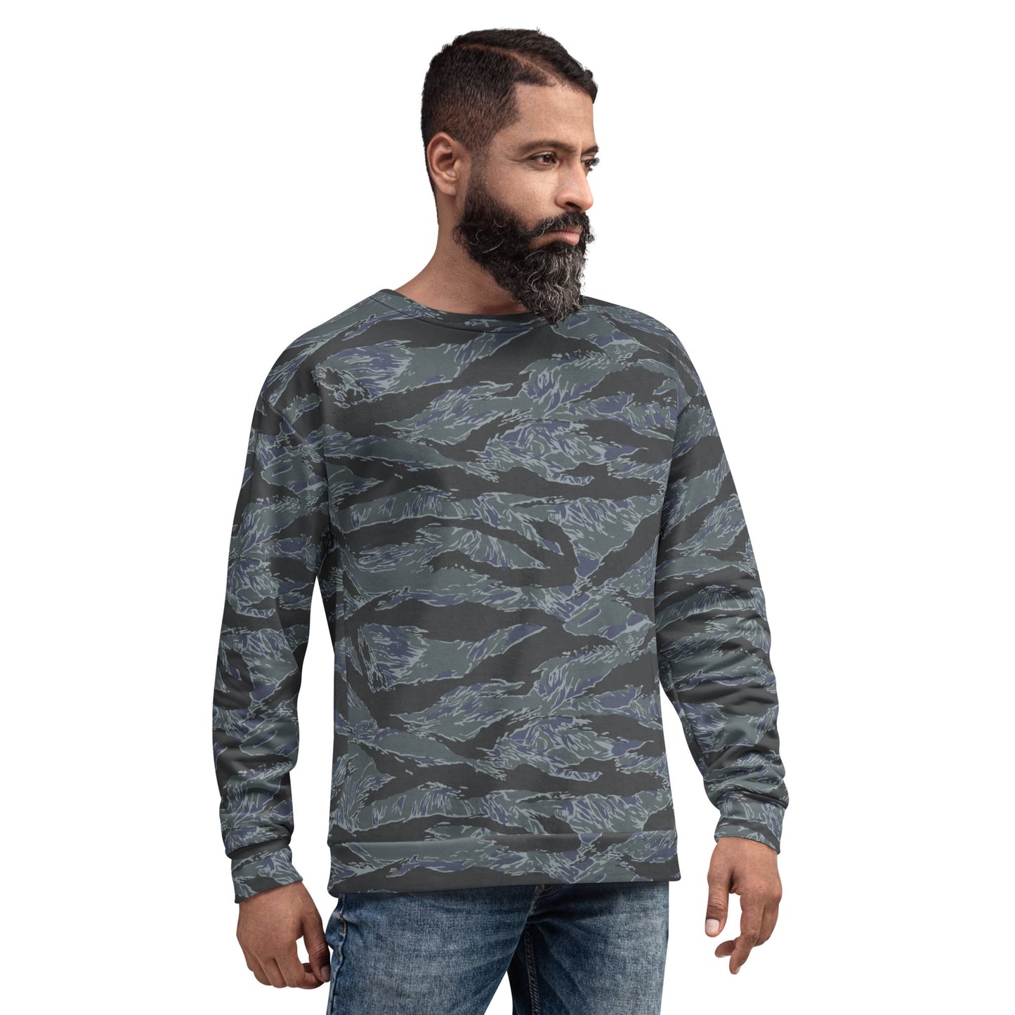 American Tiger Stripe Urban Ghost CAMO Unisex Sweatshirt - Sweatshirts