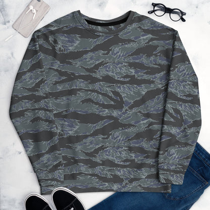 American Tiger Stripe Urban Ghost CAMO Unisex Sweatshirt - Sweatshirts