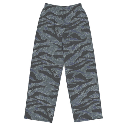 American Tiger Stripe Urban Ghost CAMO unisex wide-leg pants - 2XS - Wide-leg Pants