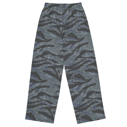 American Tiger Stripe Urban Ghost CAMO unisex wide-leg pants - Wide-leg Pants