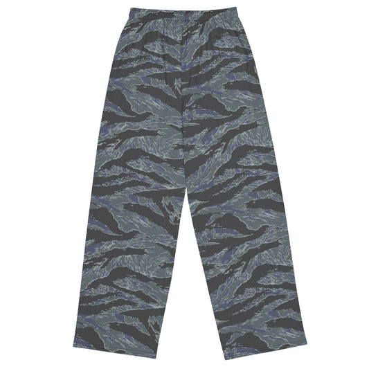 American Tiger Stripe Urban Ghost CAMO unisex wide-leg pants - Wide-leg Pants