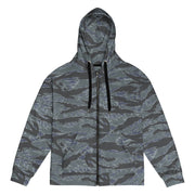 Tiger Stripe Urban Ghost CAMO Unisex Zip Hoodie - 2XS