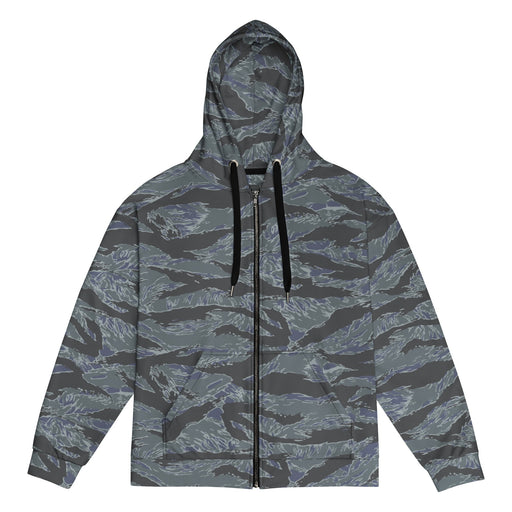 Tiger Stripe Urban Ghost CAMO Unisex Zip Hoodie - 2XS
