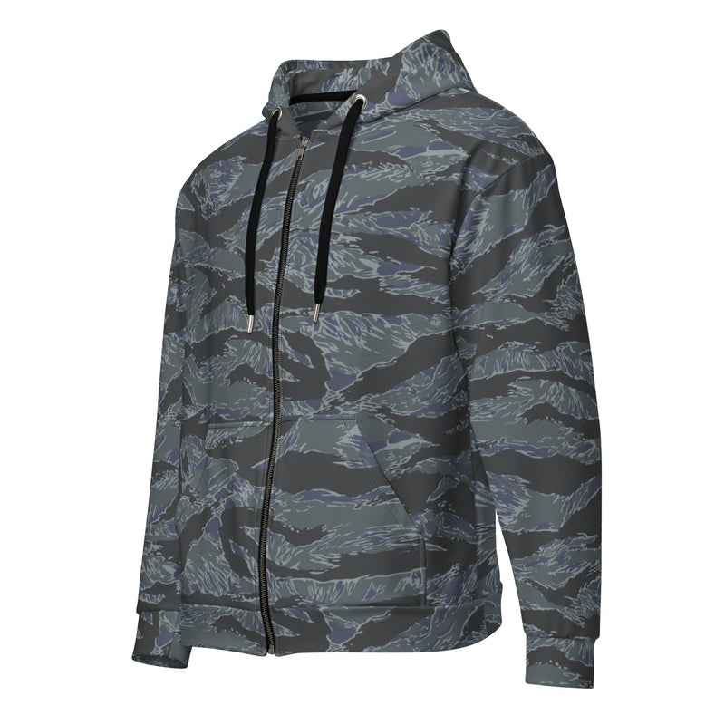 Tiger Stripe Urban Ghost CAMO Unisex Zip Hoodie