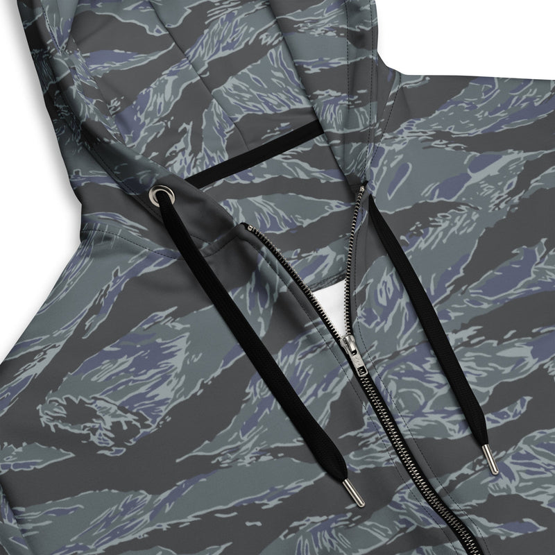 Tiger Stripe Urban Ghost CAMO Unisex Zip Hoodie