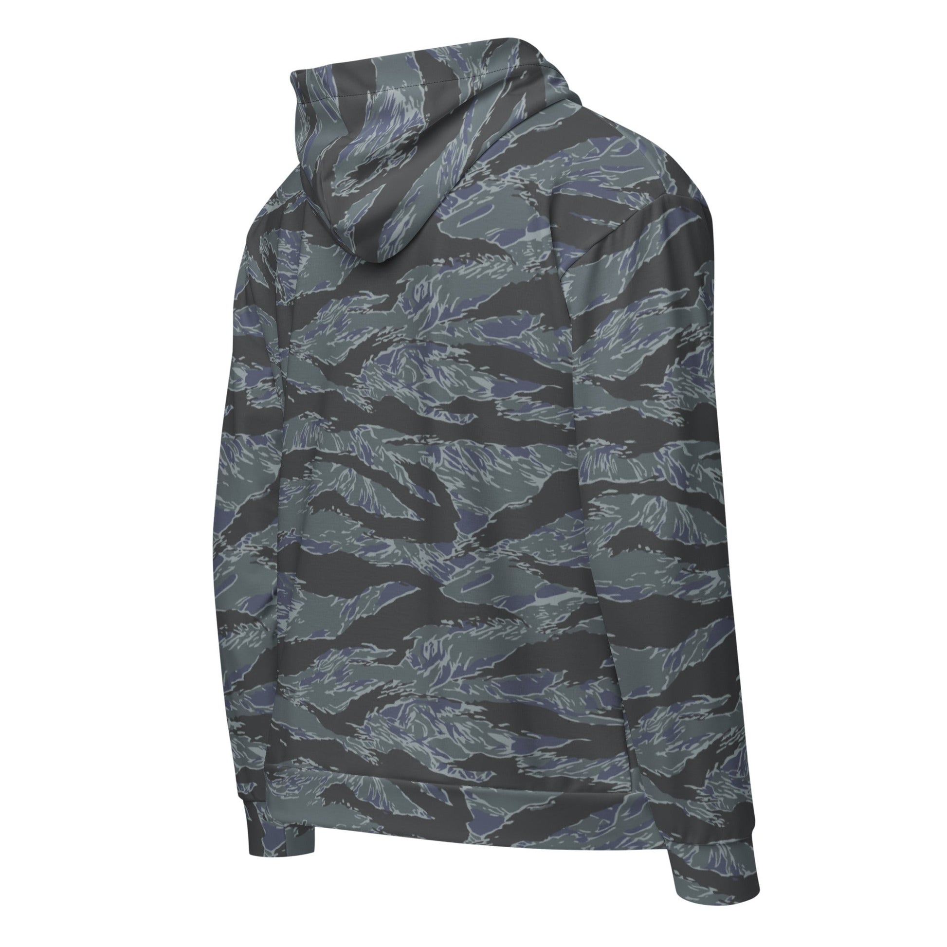 American Tiger Stripe Urban Ghost CAMO Unisex zip hoodie - Zip Hoodies