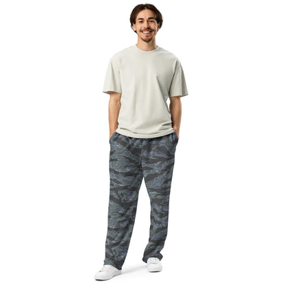 American Tiger Stripe Urban Ghost CAMO Unisex Wide-Leg Joggers