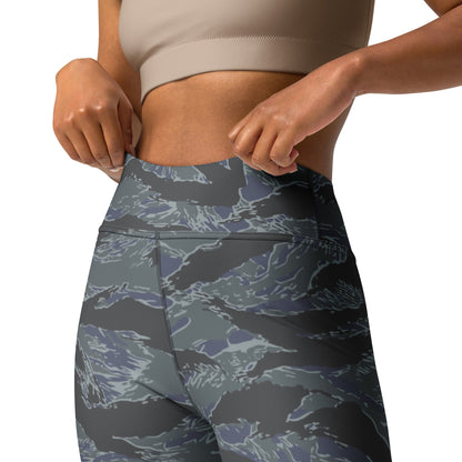 American Tiger Stripe Urban Ghost CAMO Yoga Leggings - Womens