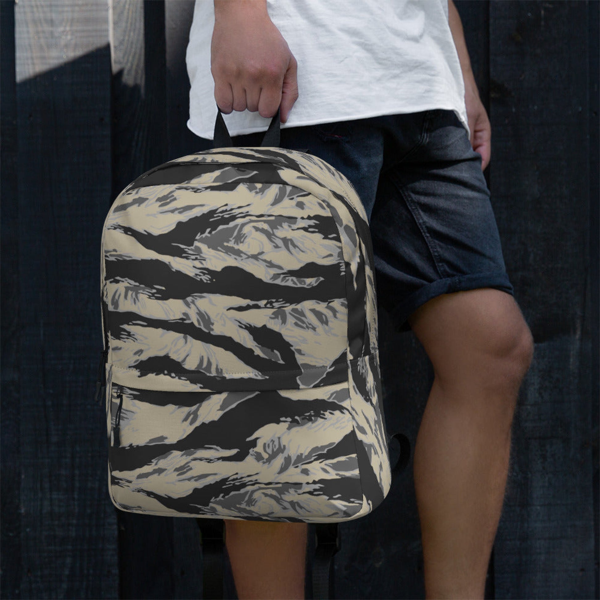 American Tiger Stripe Urban Rubble CAMO Backpack