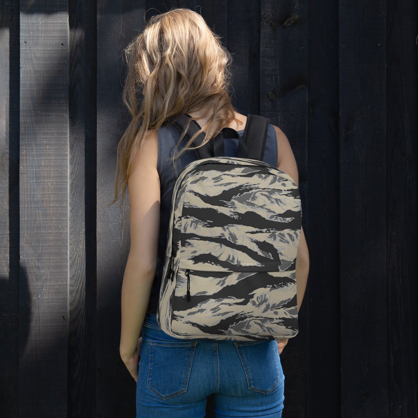 American Tiger Stripe Urban Rubble CAMO Backpack