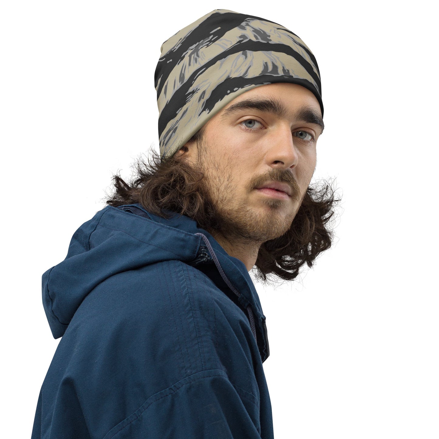 American Tiger Stripe Urban Rubble CAMO Beanie - Beanies