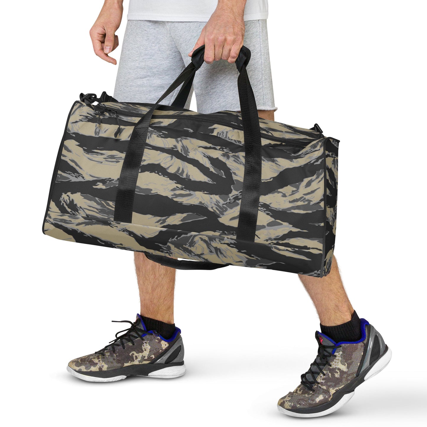 American Tiger Stripe Urban Rubble CAMO Duffle Bag