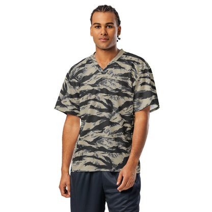 American Tiger Stripe Urban Rubble CAMO Unisex Football Jersey