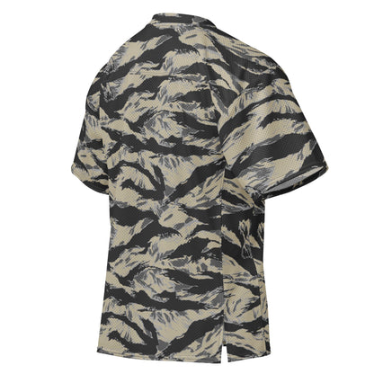 American Tiger Stripe Urban Rubble CAMO Unisex Football Jersey