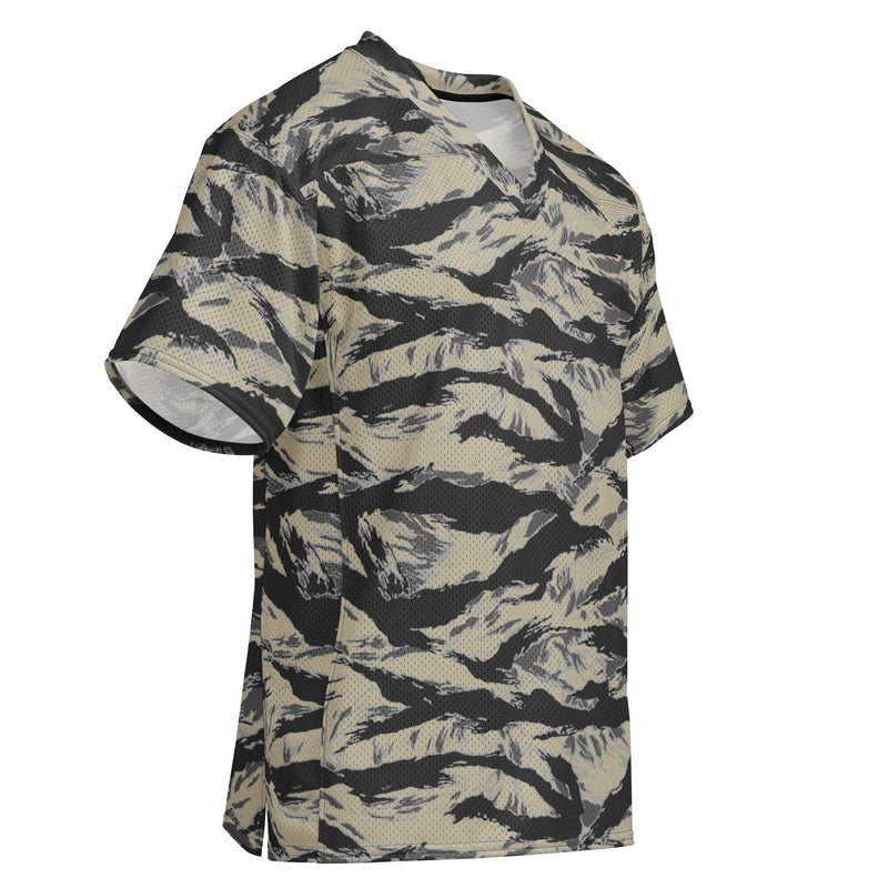 Tiger Stripe Urban Rubble CAMO Unisex Football Jersey - American