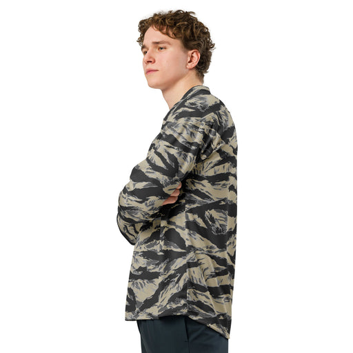 Tiger Stripe Urban Rubble CAMO Unisex Hockey Fan Jersey - 2XS