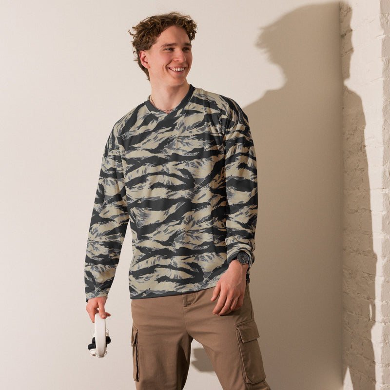 Tiger Stripe Urban Rubble CAMO Unisex Hockey Fan Jersey