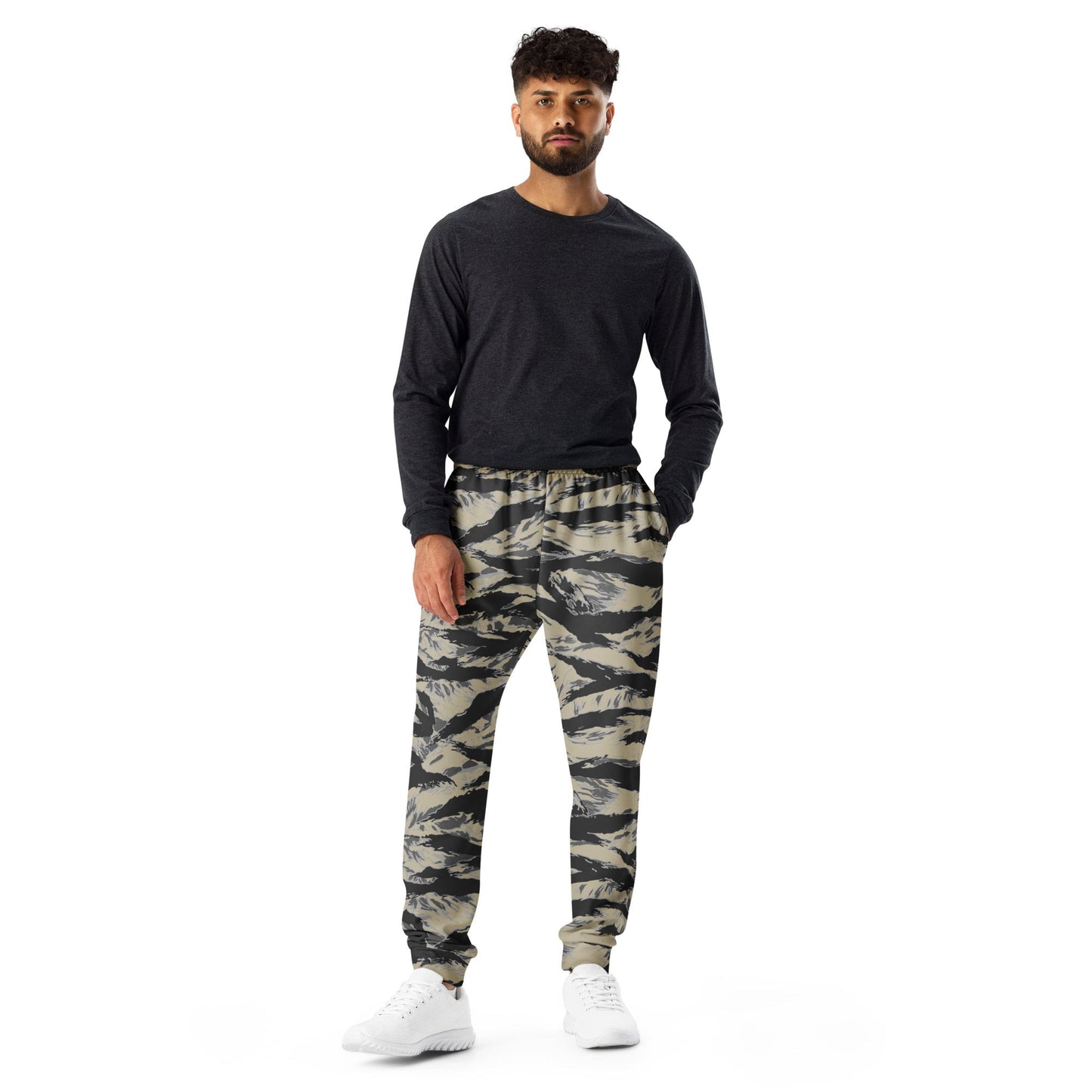 American Tiger Stripe Urban Rubble CAMO Mens Joggers