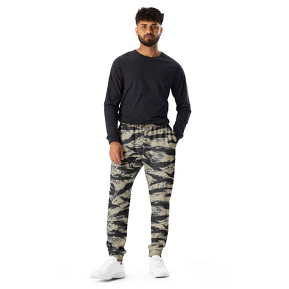 American Tiger Stripe Urban Rubble CAMO Mens Joggers