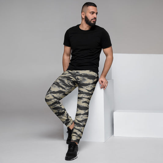 American Tiger Stripe Urban Rubble CAMO Mens Joggers