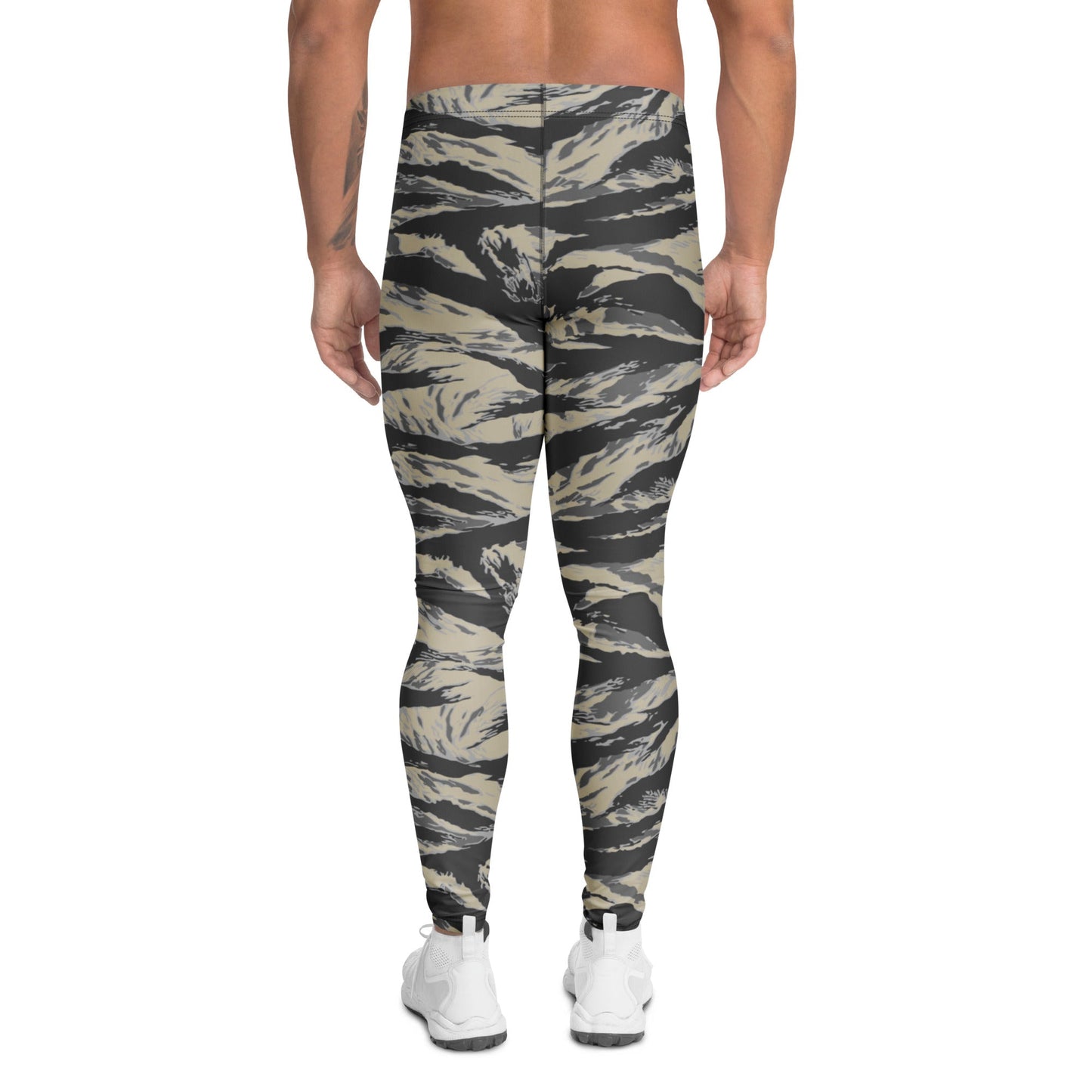 American Tiger Stripe Urban Rubble CAMO Mens Leggings