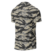 Tiger Stripe Urban Rubble CAMO Mens Short-Sleeve Rash Guard - SS