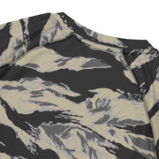 Tiger Stripe Urban Rubble CAMO Mens Short-Sleeve Rash Guard - SS