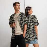 Tiger Stripe Urban Rubble CAMO Unisex Baseball Jersey - 2XS