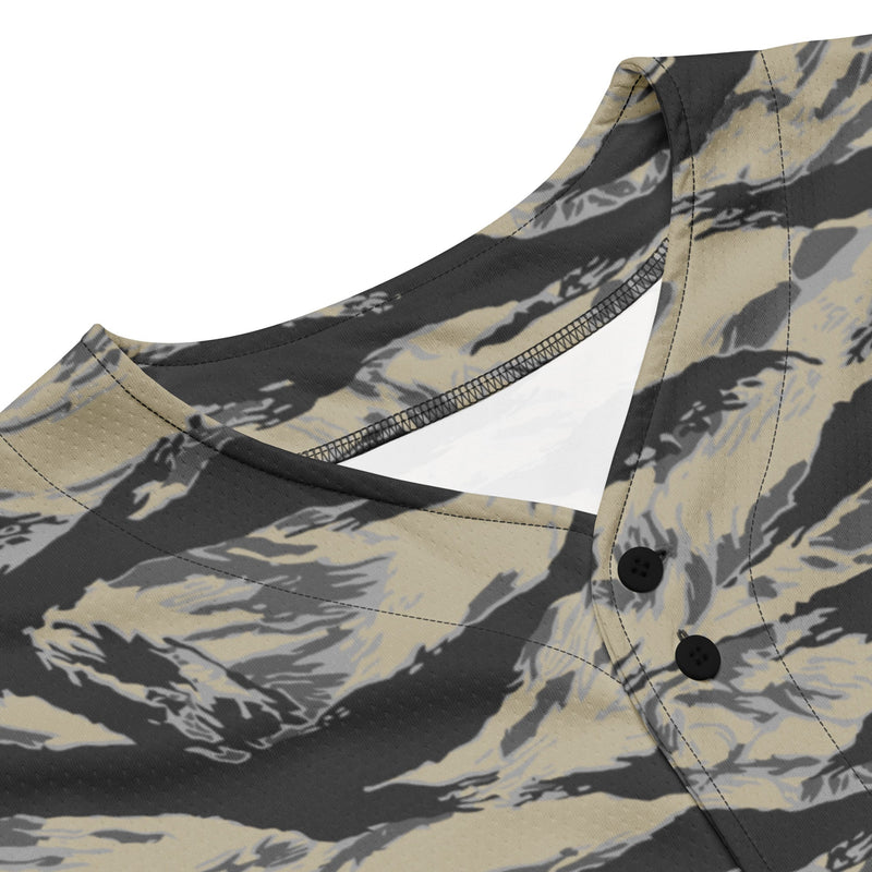 Tiger Stripe Urban Rubble CAMO Unisex Baseball Jersey