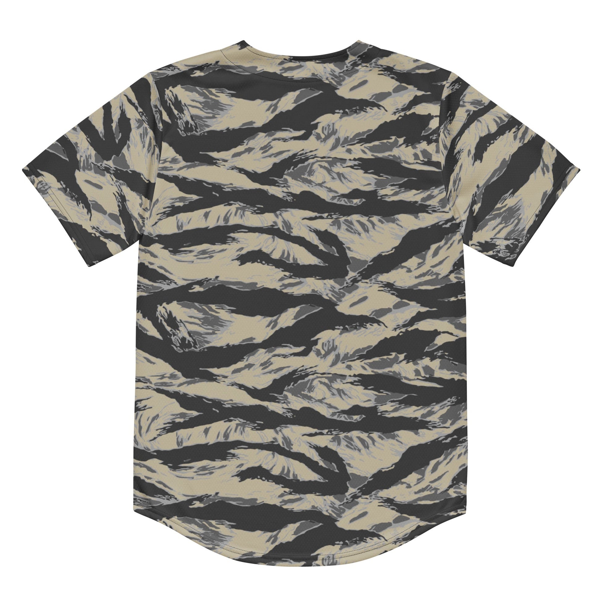American Tiger Stripe Urban Rubble CAMO Recycled baseball jersey - Baseball Jerseys