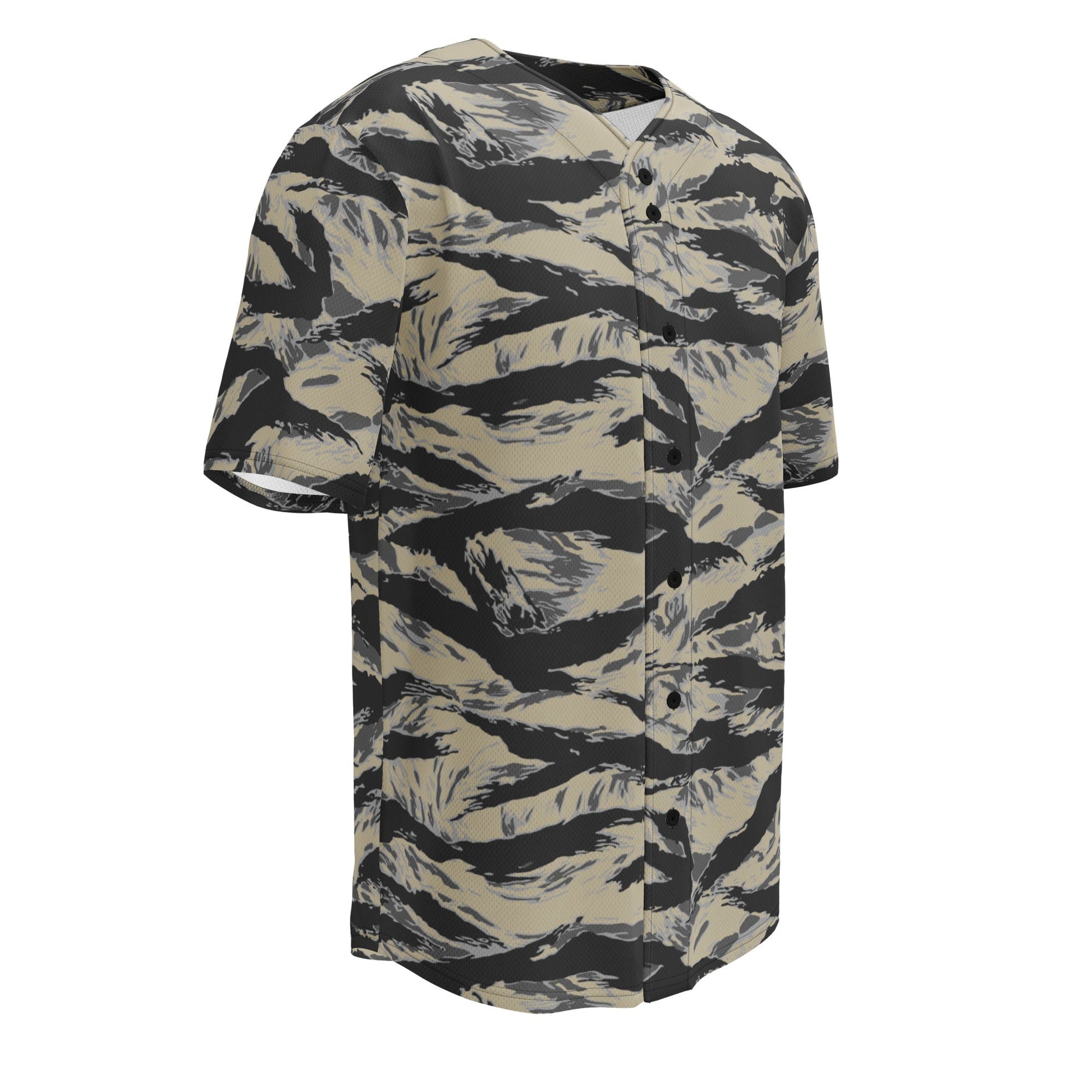 American Tiger Stripe Urban Rubble CAMO Recycled baseball jersey - Baseball Jerseys