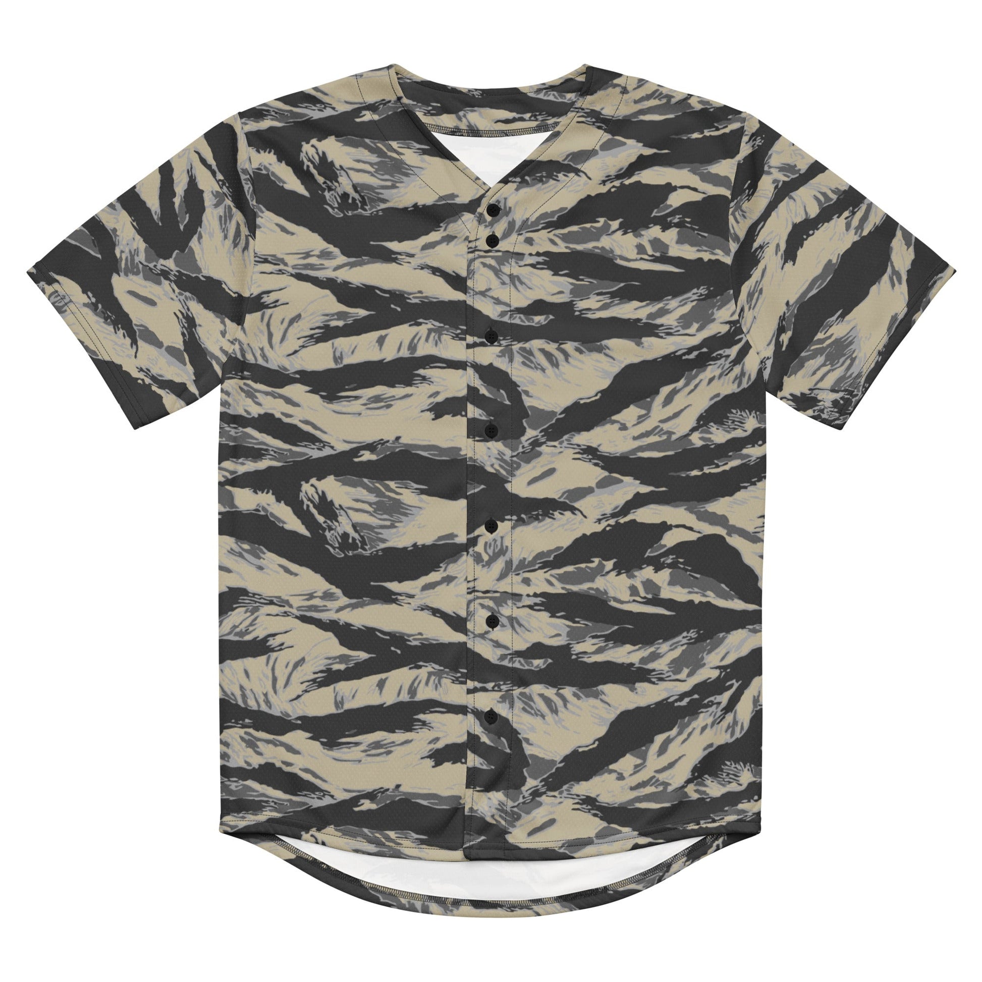 American Tiger Stripe Urban Rubble CAMO Recycled baseball jersey - Baseball Jerseys