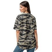 Tiger Stripe Urban Rubble CAMO Unisex Baseball Jersey