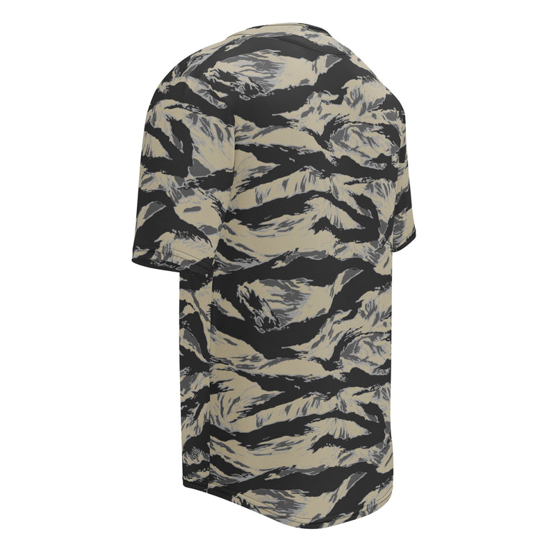 Tiger Stripe Urban Rubble CAMO Unisex Baseball Jersey