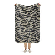 Tiger Stripe Urban Rubble CAMO Sherpa Blanket - 37″×57″