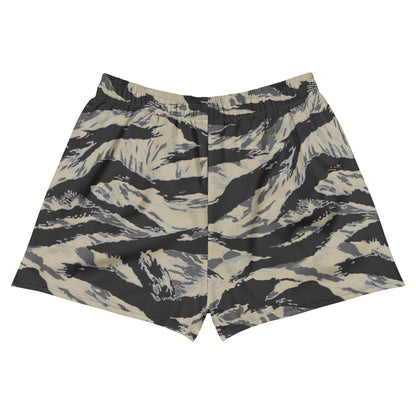 American Tiger Stripe Urban Rubble CAMO Unisex Athletic Shorts