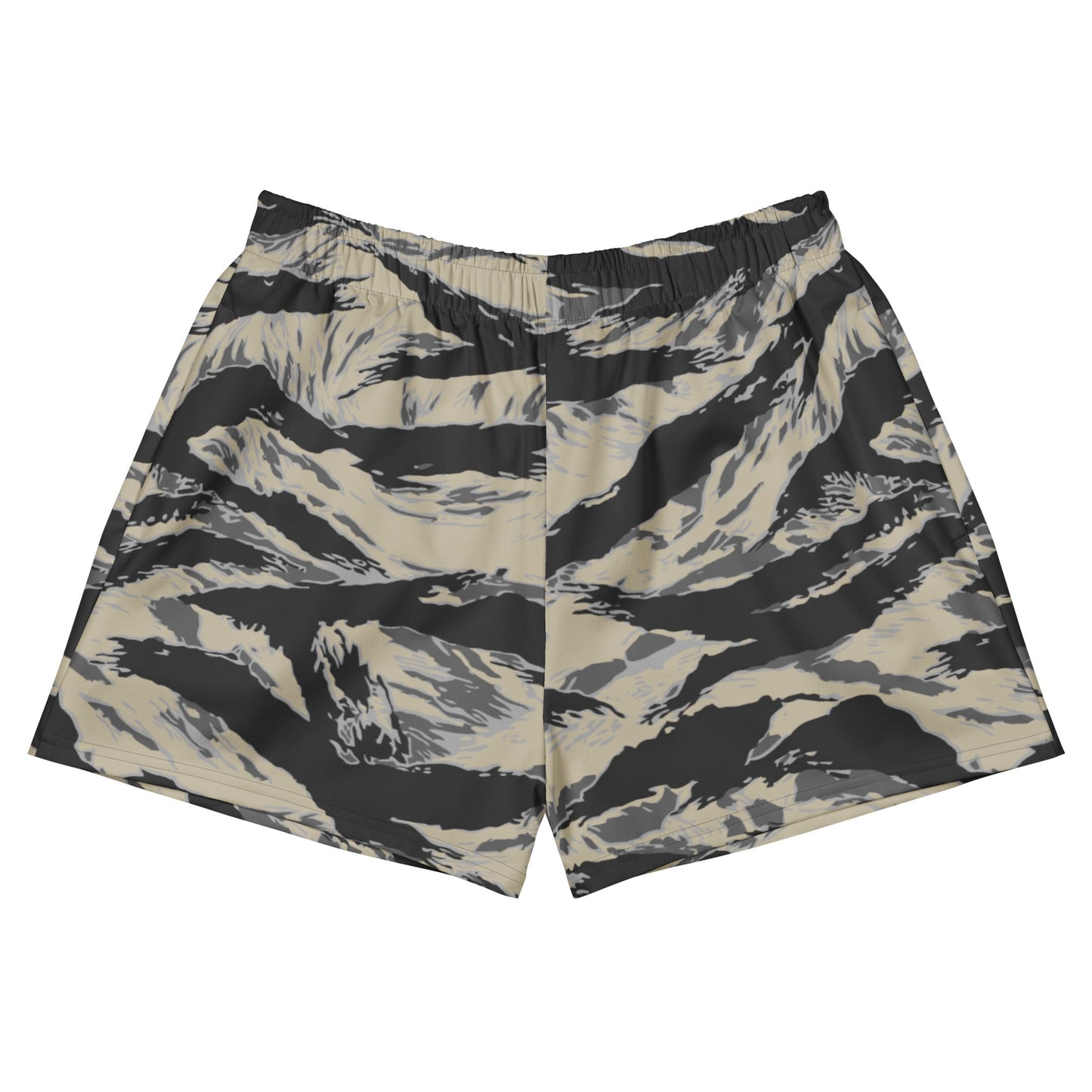 American Tiger Stripe Urban Rubble CAMO Unisex Athletic Shorts