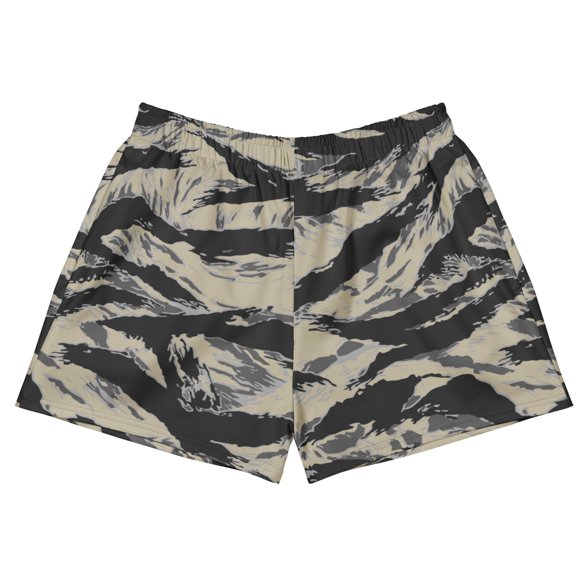 American Tiger Stripe Urban Rubble CAMO Unisex Athletic Shorts