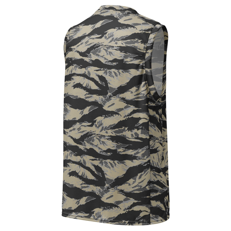 Tiger Stripe Urban Rubble CAMO Unisex Basketball Jersey