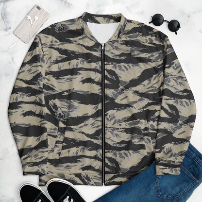 American Tiger Stripe Urban Rubble CAMO Unisex Bomber Jacket