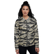 Tiger Stripe Urban Rubble CAMO Unisex Bomber Jacket