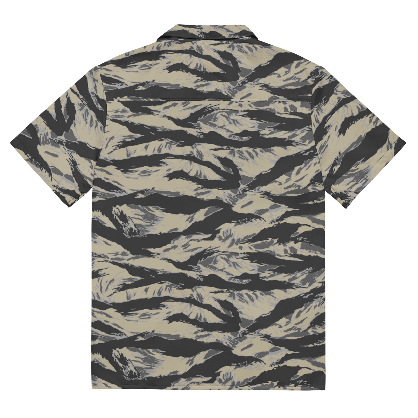 American Tiger Stripe Urban Rubble CAMO Unisex button shirt - Button Shirts