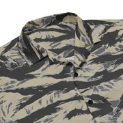 Tiger Stripe Urban Rubble CAMO Unisex Short-Sleeve Button Shirt