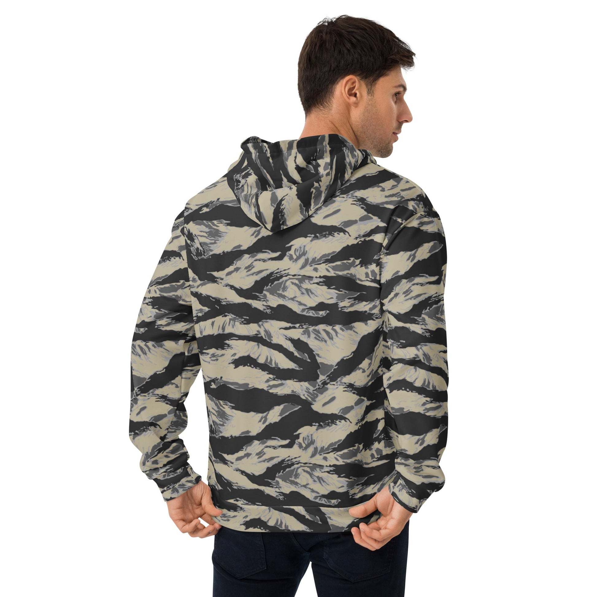 American Tiger Stripe Urban Rubble CAMO Unisex Hoodie