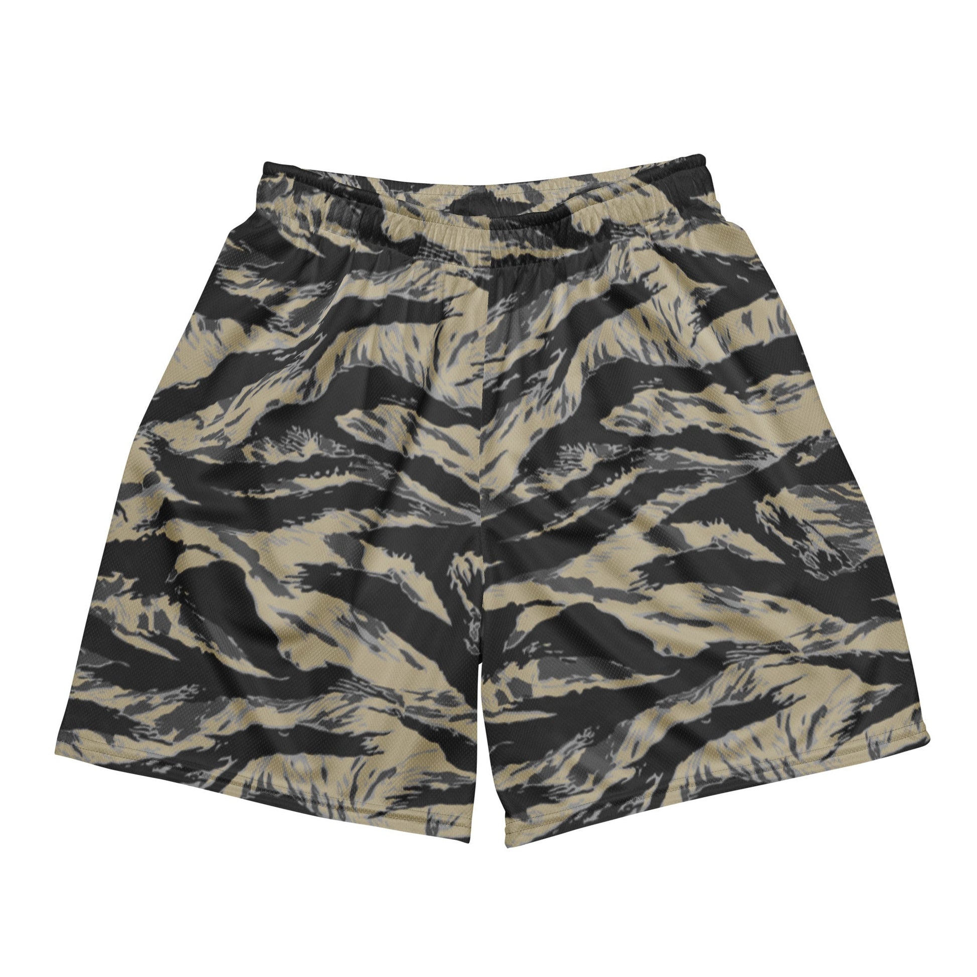 American Tiger Stripe Urban Rubble CAMO Unisex mesh shorts - 2XS - Mesh Shorts