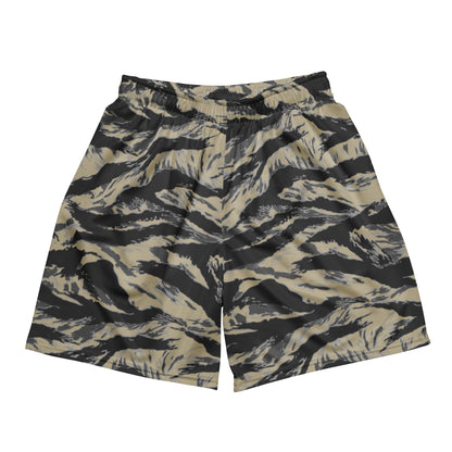 American Tiger Stripe Urban Rubble CAMO Unisex mesh shorts - 2XS - Mesh Shorts