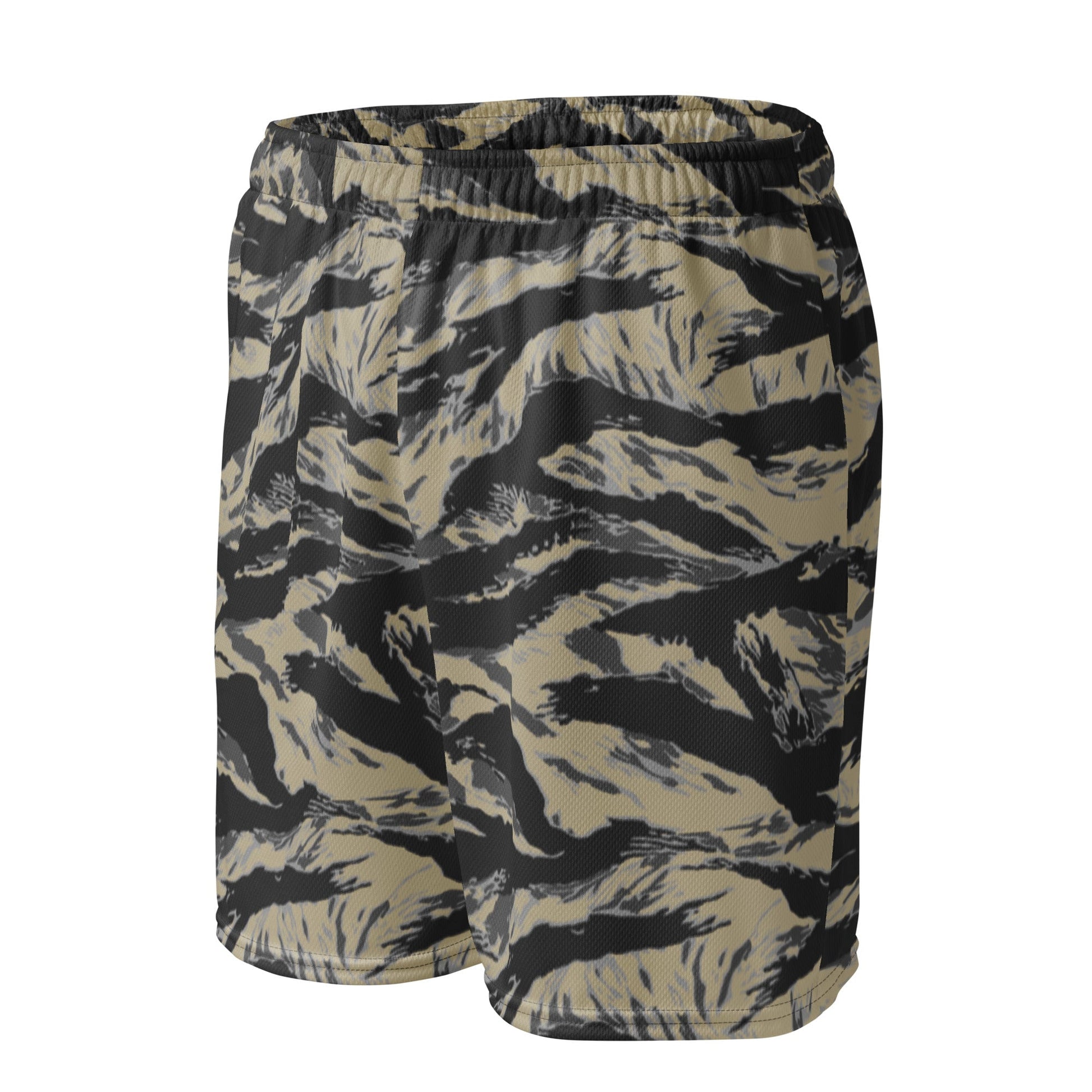 American Tiger Stripe Urban Rubble CAMO Unisex mesh shorts - Mesh Shorts