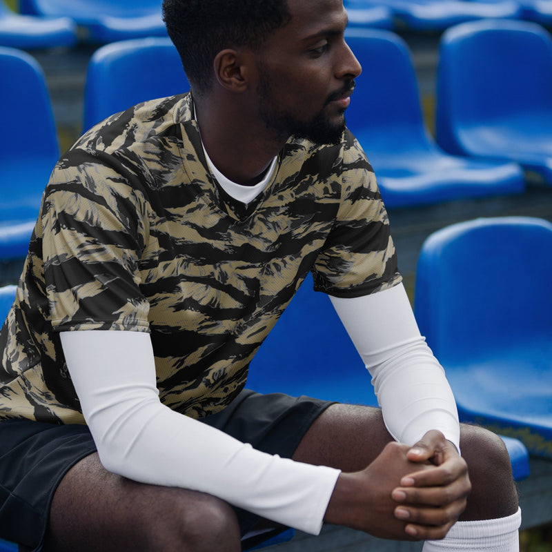 Tiger Stripe Urban Rubble CAMO Unisex Sports Jersey